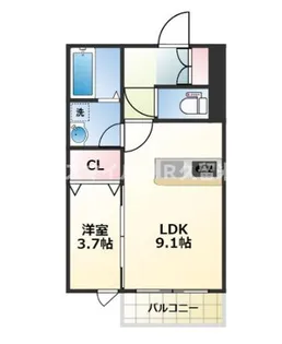 Premiage久留米学園通【3階】の間取り