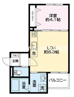 T-Regno×BSFクオーレ【1階】の間取り