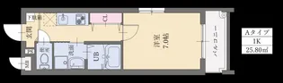 1Kの間取り画像
