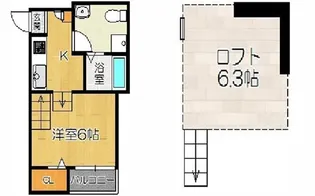Vince大楠【1階】の間取り