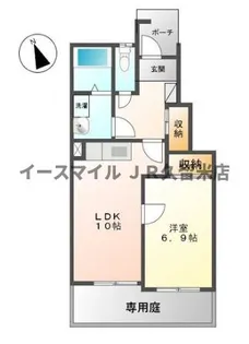 メゾンルミエールK&K【1階】の間取り