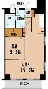 ホワイトピア博多駅南【2階】の間取り