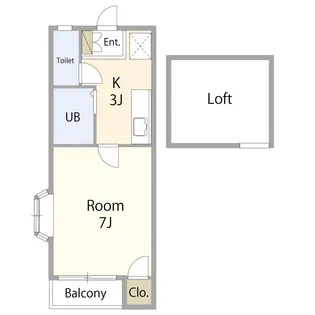 メゾン ド ペール【1階】の間取り