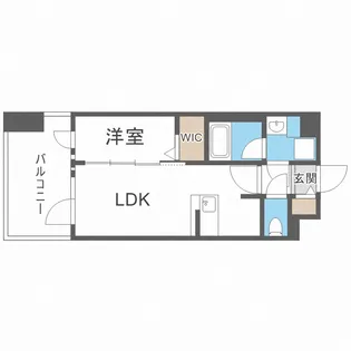 グランフォーレ千早マークスクエアイーストウイング【3階】の間取り