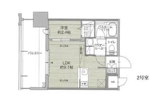 グランフォーレ博多ウォーターフロント【11階】の間取り