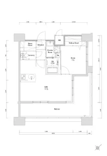 エンクレスト博多駅南GRACE【9階】の間取り