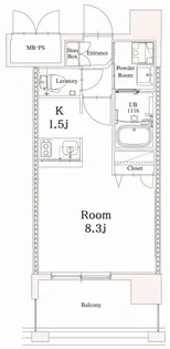 エンクレスト香椎駅前【10階】の間取り