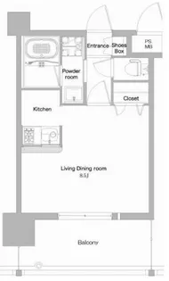 エンクレストNEO博多駅南【10階】の間取り