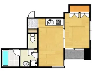 NO59TWINS(ナンバー59ツインズ)【1103●号室】の間取り