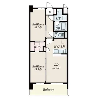 S-RESIDENCE博多駅南afford【8階】の間取り