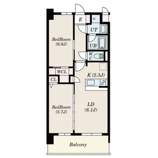 S-RESIDENCE博多駅南afford【3階】の間取り