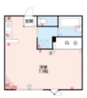 福岡県久留米市田主丸町豊城【アパート】の間取り