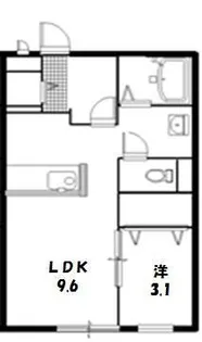 グランメゾン上牟田【1階】の間取り