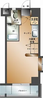 エンクレスト舞鶴【10階】の間取り