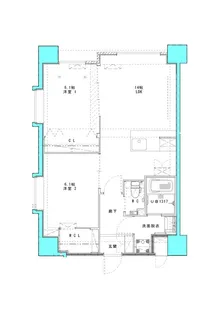 PROSPECT HAKATA【7階】の間取り