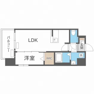 グランフォーレ博多駅プレミア【13階】の間取り