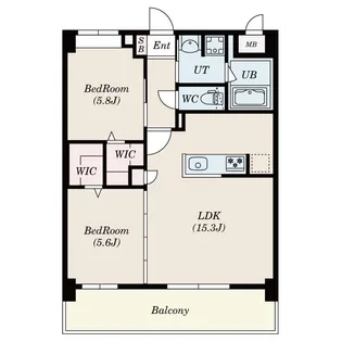 S−RESIDENCE半道橋achieve【5階】の間取り
