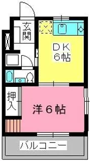 エクセレント12【1階】の間取り