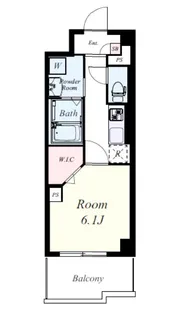 Pisces東比恵(ピスケス東比恵) 【2階】の間取り