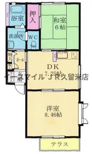 ファミーユ江戸屋敷【1階】の間取り