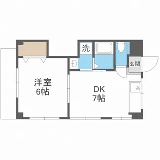 日の出ビル【3階】の間取り