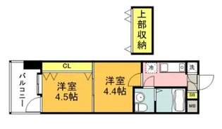 No48 プロジェクト2100 博多【13階】の間取り