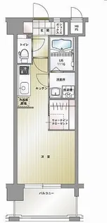 エンクレスト博多駅南Ⅲ【11階】の間取り