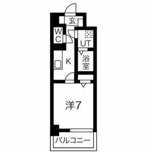 DIANA GARDEN(ディアナガーデン)【3階】の間取り