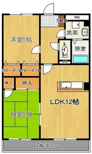 ドムールT’SⅠ【3階】の間取り