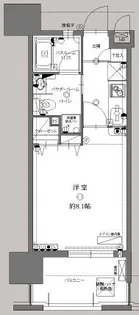 アクタス浄水通り【9階】の間取り
