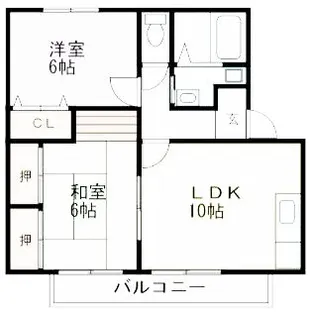 ANNEX【2階】の間取り