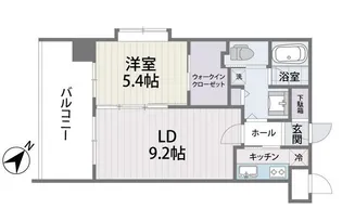 S−FORT筑紫通り【4階】の間取り