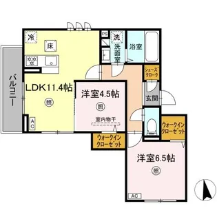 Gentiana scabra【3階】の間取り