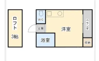 グリーンコーポ【2階】の間取り