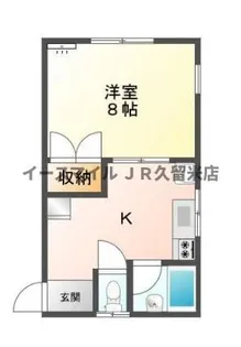 コーポ薫【102号室】の間取り