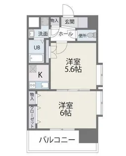 レジデンス20【7階】の間取り