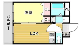 サザンコート塩原【3階】の間取り