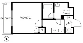 箱崎パルク【5階】の間取り