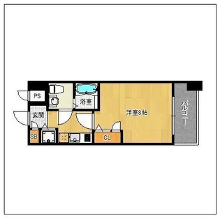 ピュアドーム箱崎ステーション 【10階】の間取り