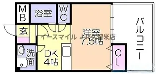 石村ビル【205号号室】の間取り