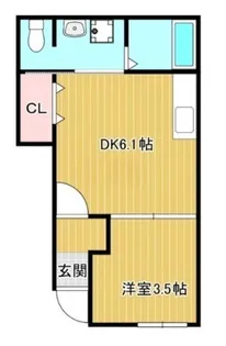 Mysighem【B-3号室】の間取り