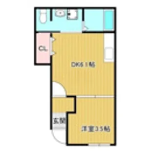 Mysighem【B-5号室】の間取り