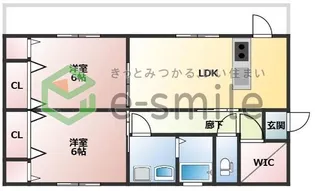 福岡県久留米市野中町【一戸建】の間取り