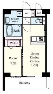 ウィリング コージー【7階】の間取り
