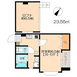 イル・グラッツィア天神【4階】の間取り