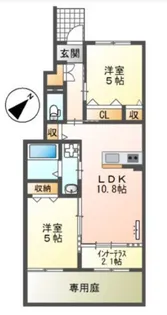 マリヤージュ【1階】の間取り