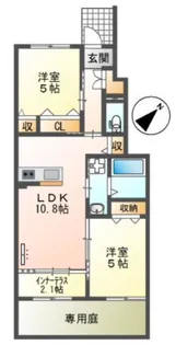 マリヤージュ【1階】の間取り