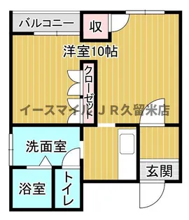 リトリトコート【3階】の間取り