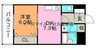 ライオンズマンション東町【3階】の間取り