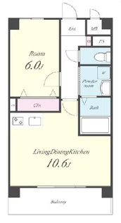 エル・グリシーヌ【8階】の間取り